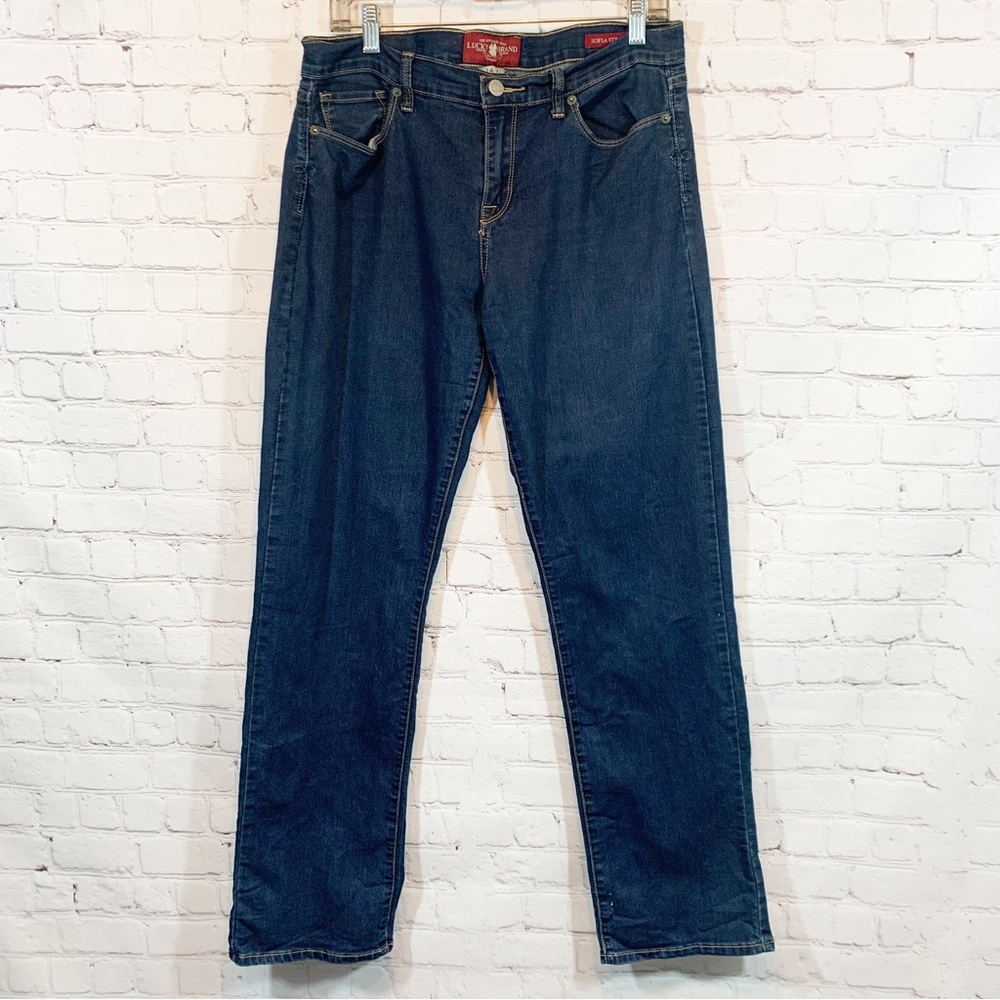 Lucky Brand Jeans Sofia Straight Dark wash